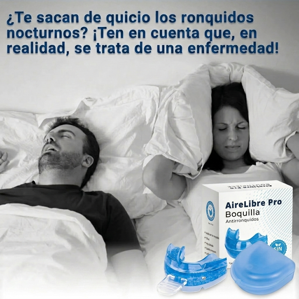 Boquilla Antirronquidos AireLibre Pro